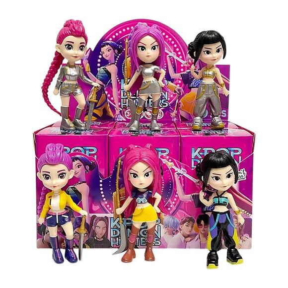 Sensibling Corp. Other - Kpop Demon Hunters Huntrix Figure Keychain Blind Box Trading Card K-Pop
